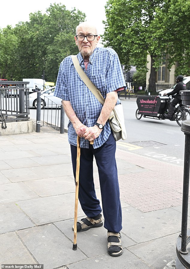 Richard Bolden, 76, a retired civil servant, says the problem lies with shops shutting during Covid - leaving few jobs on the market
