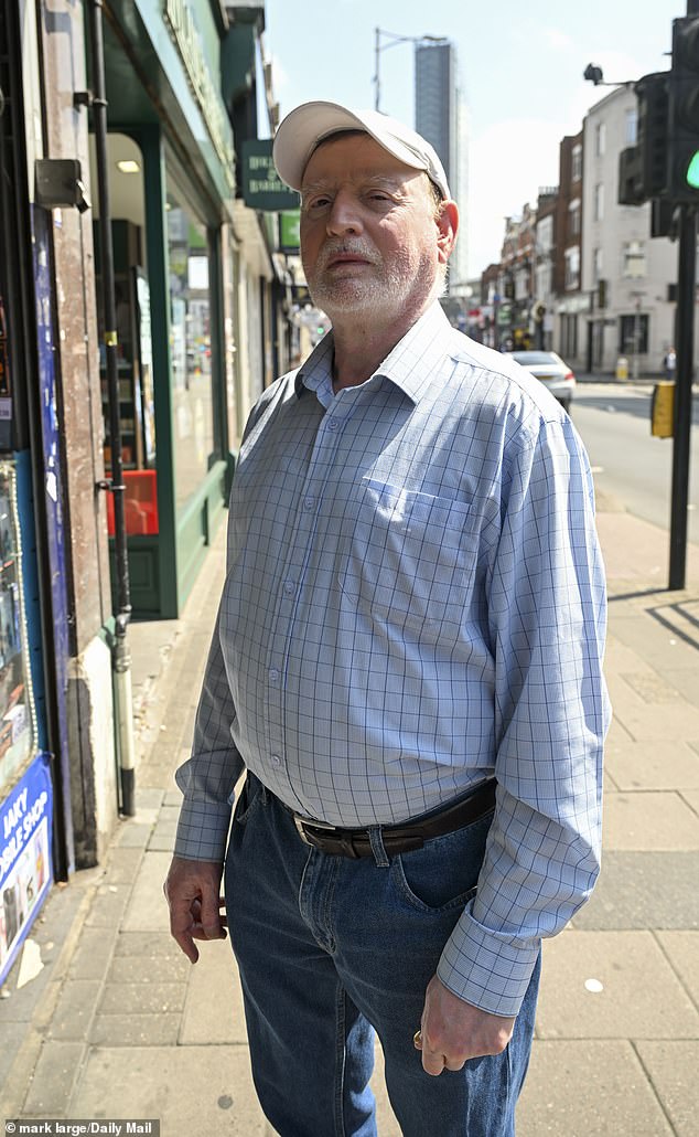 Mr M Khan, who works in the property sector, said: 'This is a dead area, there are no jobs around. People run businesses with their families so they don't hire anyone'