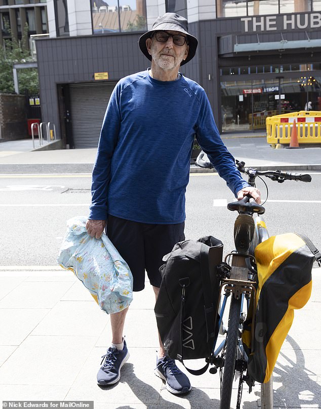 Peter Mccloskey, 76, said in Harrow West that he thinks having a job has almost become unsustainable in London