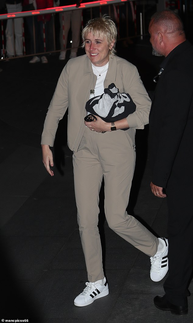 Comedian Maisie Adams was also spotted