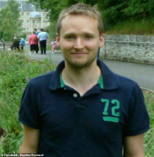 A 41-year-old man called Sebastian Bond is now confirmed to be behind Tattle Life. Pictured, Bastian Durward - which is said to be one of his online aliases