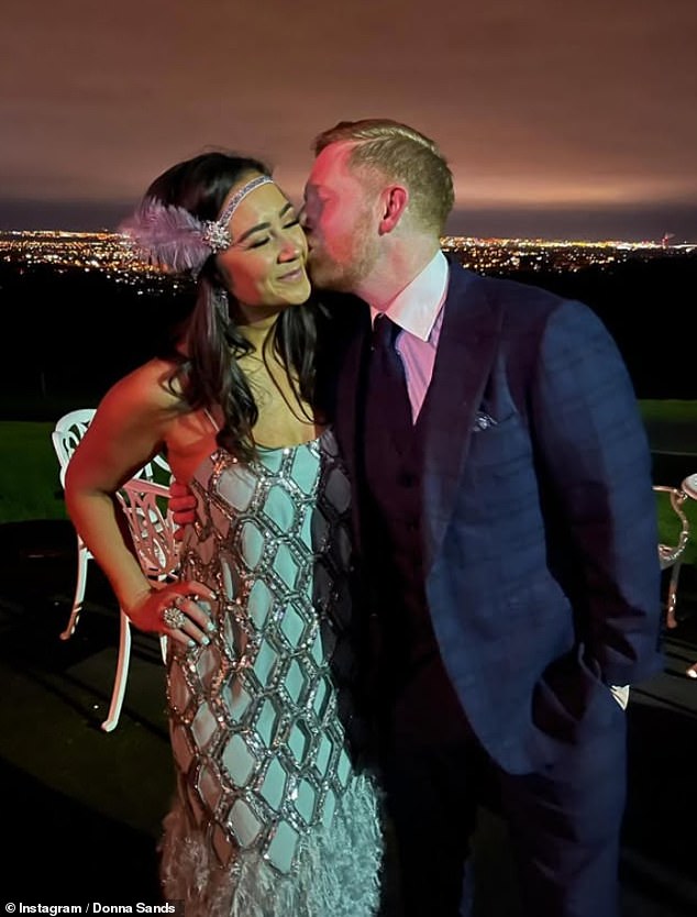 Neil and Donna shared their update in an Instagram statement this weekend. The couple pictured