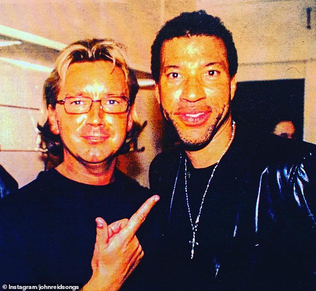 Some of his other A-list pals have included the likes Lionel Ritchie (pictured)