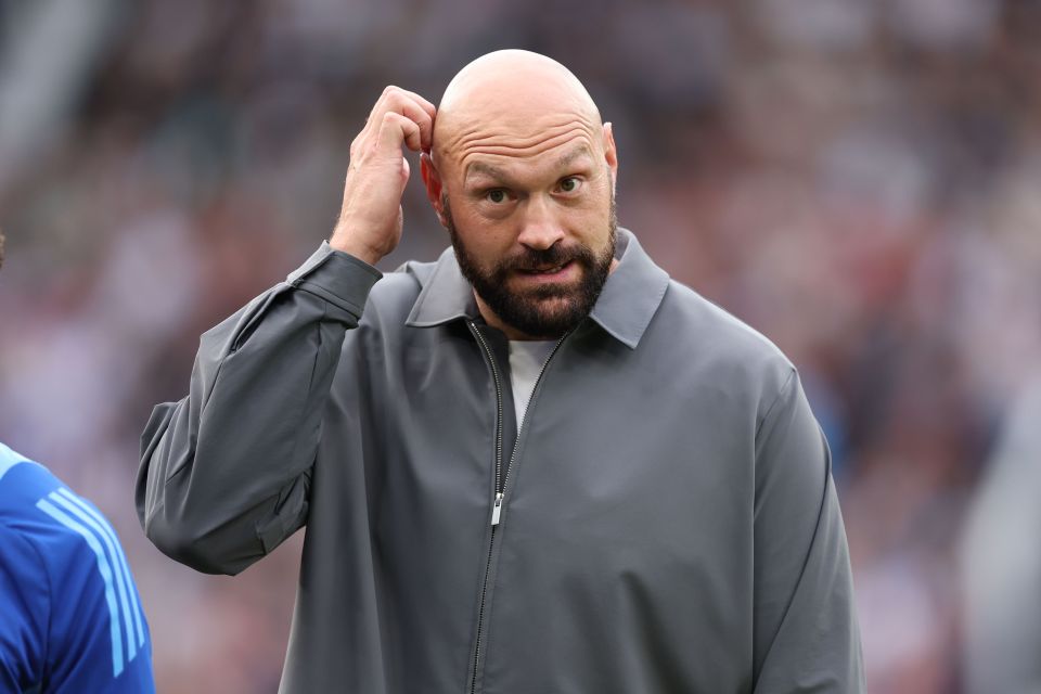 Tyson Fury at Soccer Aid for Unicef 2025.