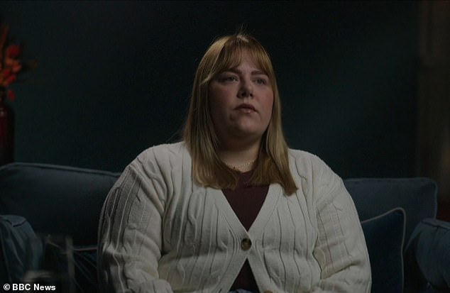 Ms Harrison suffered internal bruising, severe damage to both thighs, and more bruising all over her body