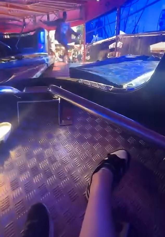In an incident in Edinburgh, the victims' father, Kevin McNulty, who was in the car on the ride behind his three children, aged 13, 12 and seven, described seeing it 'come completely off' before going smack bang into his own seat