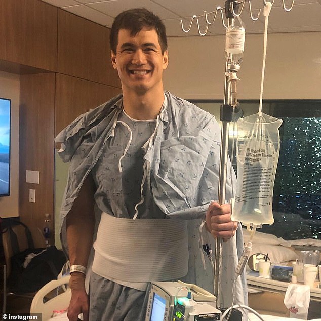 He revealed his diagnosis to raise awareness of the cancer, which is rising among young men