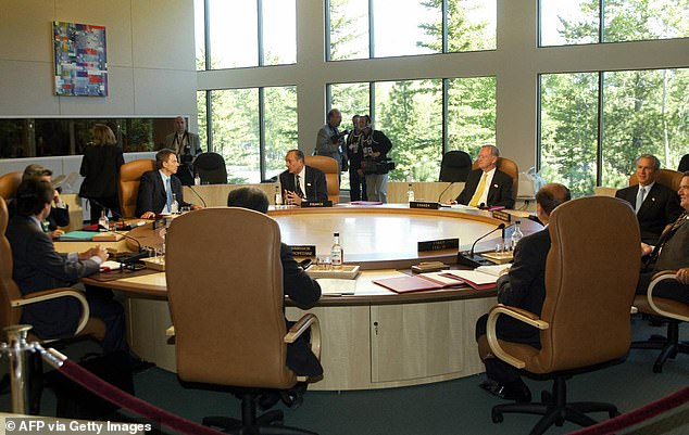 Worls leaders last met in Kananaskis back in 2002 when Russia was in the G8