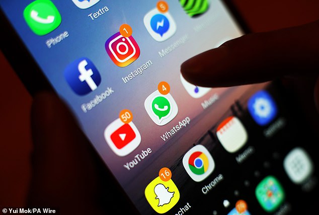 Renewing her call for ministers to ban phones in schools, she said they were just as inappropriate for pupils as tobacco (pictured: file photo)