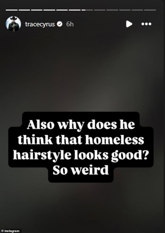 The former guitarist for Metro Station also jumped to his Instagram stories where he further called out his dad