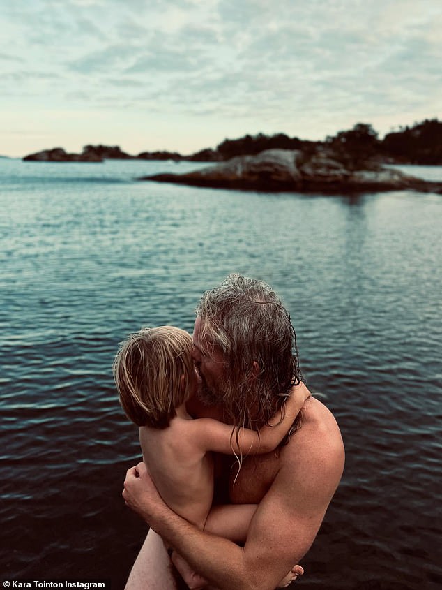 Despite rumours in 2022 that she had split from Marius, the pair have put their troubles behind them and quit the UK for the Nordic countryside with their sons Frey, six, and Helly, four