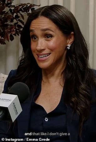 The Duchess is set to appear on an upcoming episode of Emma Grede's podcast on Tuesday