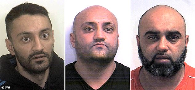 Brothers Arshid, Basharat and Banaras Hussain, who groomed, raped and sexually assaulted teenage girls in Rotherham