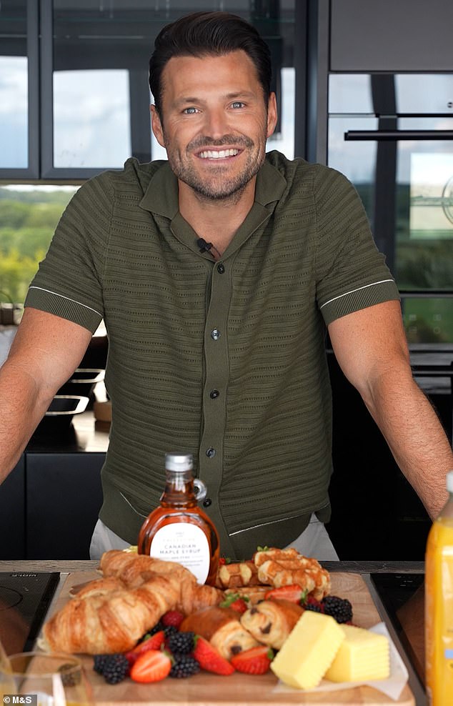 New dad Mark has revealed what his 'perfect' Father's Day will look three months after welcoming daughter Palma