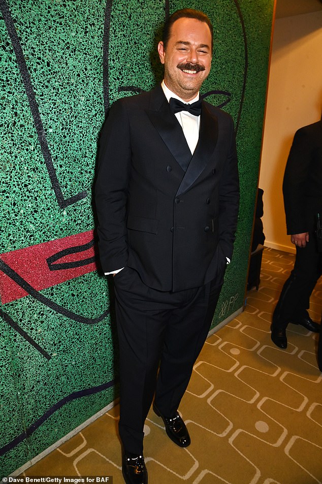 Danny then candidly revealed that he had a 'moment of clarity' when he struggled to put his trousers on for work one day after 'being on it all night' after the NTAs (pictured this year)