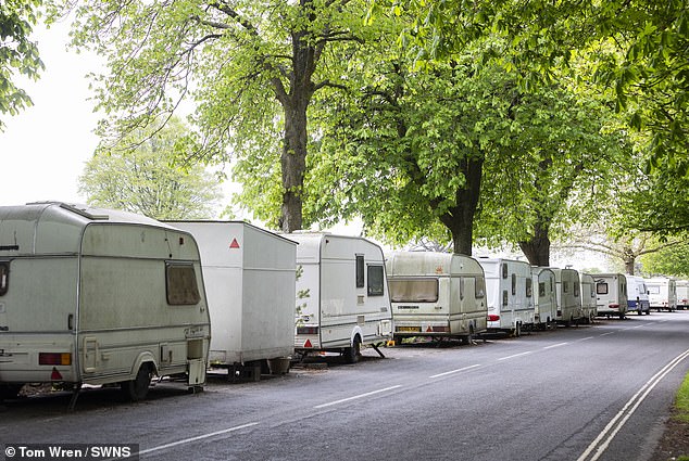 There are believed to be 680 van dwellers around the city of Bristol, according to the local council