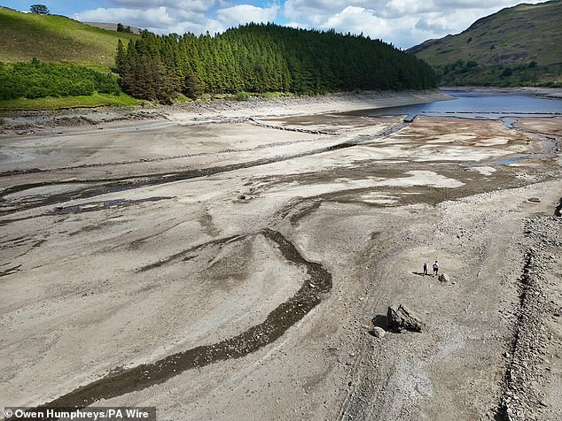 The Government says it has secured £104 billion in private sector spending in water company infrastructure over the next five years. Pictured: Haweswater reservoir