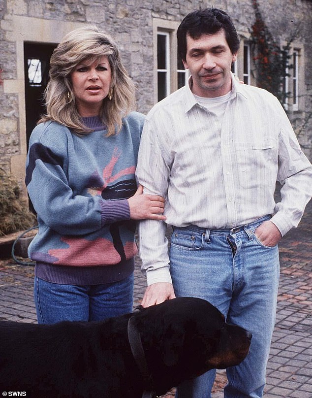 The Brink's-Mat gold was melted down by John Palmer - seen with his wife Marnie at their home near Bath