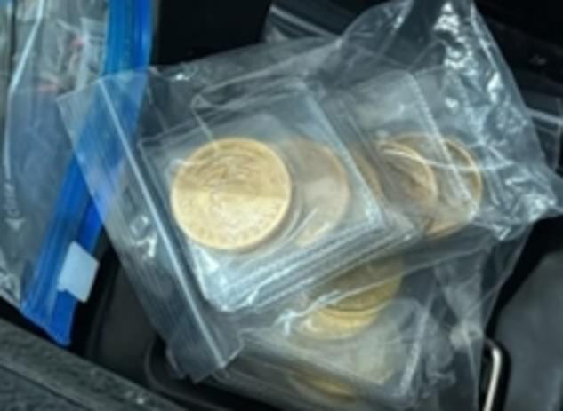 One Essex drug dealer was caught with £24,000 worth of solid gold coins tucked away in a safe