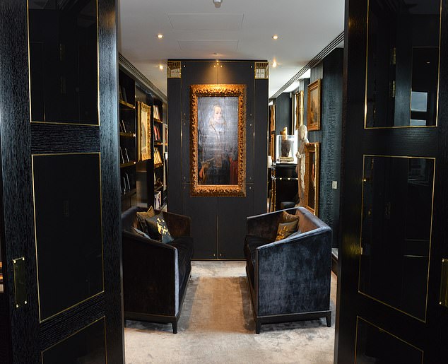 Leeds Crown Court heard money was counted at an opulent London office (pictured) belonging to the socialite James Stunt. But he was cleared of all charges by a jury