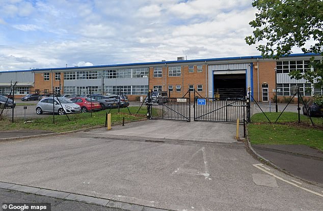 A general view of the Reevesland Industrial Estate in Newport