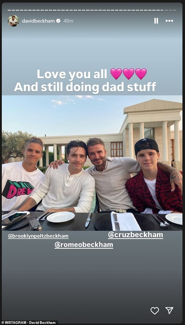 Brooklyn failed to wish his dad David a happy Father's Day despite David publicly reaching out multiple times throughout the day with throwback pictures
