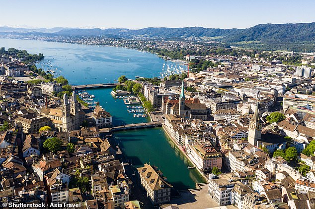 Despite falling from first place, Vienna still scores 97.1 overall leaving it tied with Zurich (pictured above)