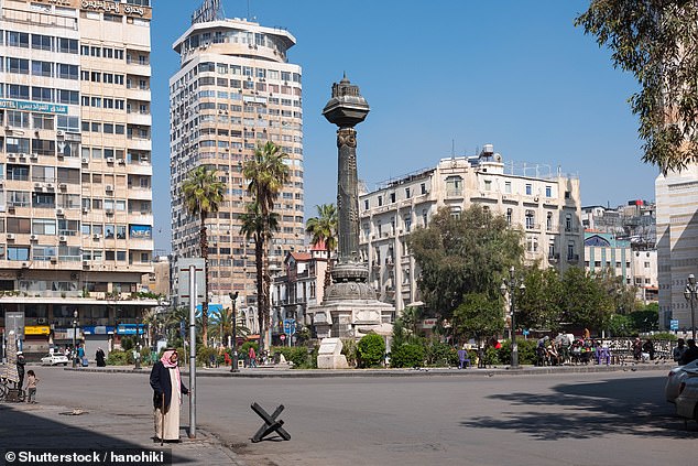 At the other end of the scale, Damascus (pictured above) is ranked as the world's least liveable city