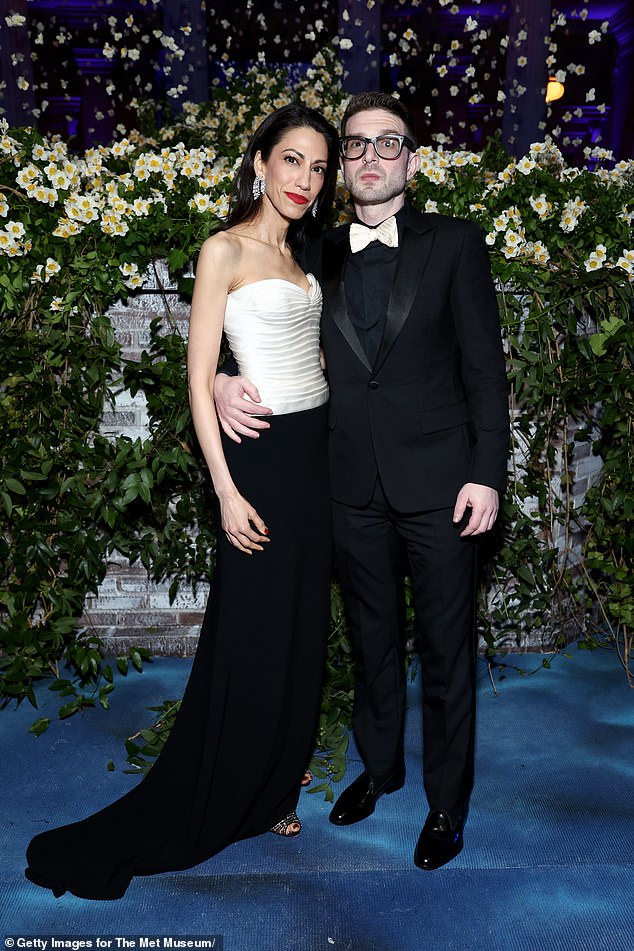 Alex Soros, 39, wed his bride, 48, at his sprawling estate in Water Mill, New York on Saturday, surrounded by a who's who of American politics