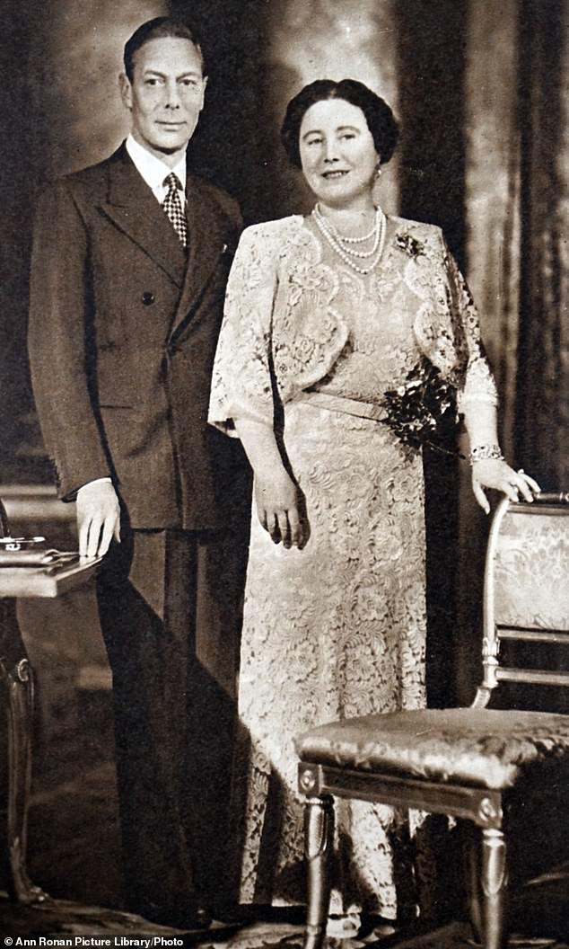 A photograph of King George VI and Queen Elizabeth to mark their 25th wedding anniversary