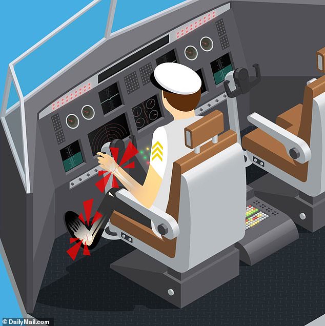 Pilots, too, suffer unique injuries. Cullen noted that the positioning of their limbs at the moment of impact often leaves a forensic record