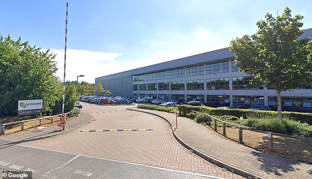 Oak Furnitureland's head office is located at an industrial estate on the outskirts of Swindon