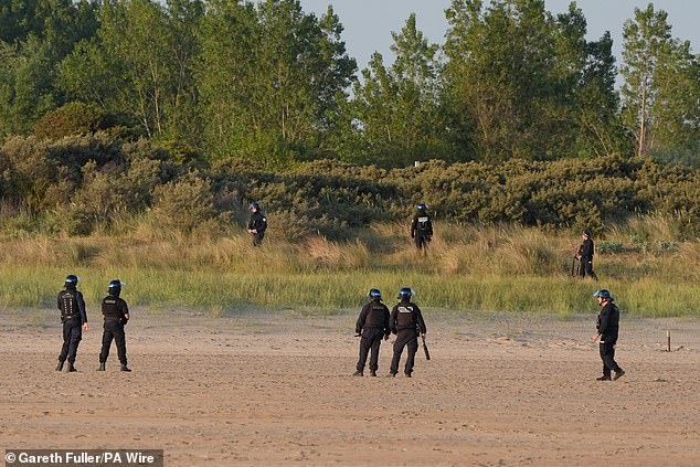 It comes after more than 900 migrants crossed the Channel in small boats on Friday, according to new government figures