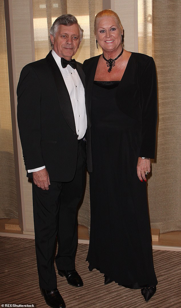 She is survived by her husband Peter Woodburn (both pictured in 2010)