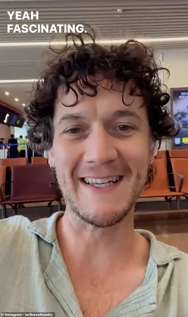 In a chilling final social media video posted from Ahmedabad airport as they waited to board their doomed flight the couple were dressed in flowery shirts looking happy at the end of their break