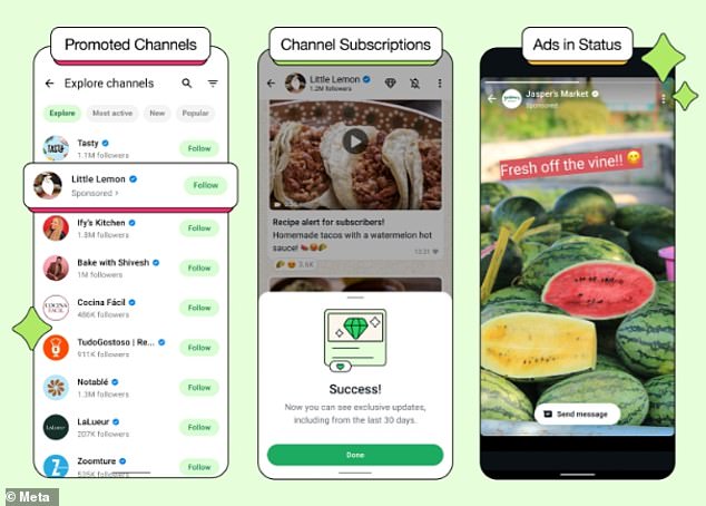 For now, ads will appear in WhatsApp Status - the feature that lets users share photos and videos that disappear after 24 hours