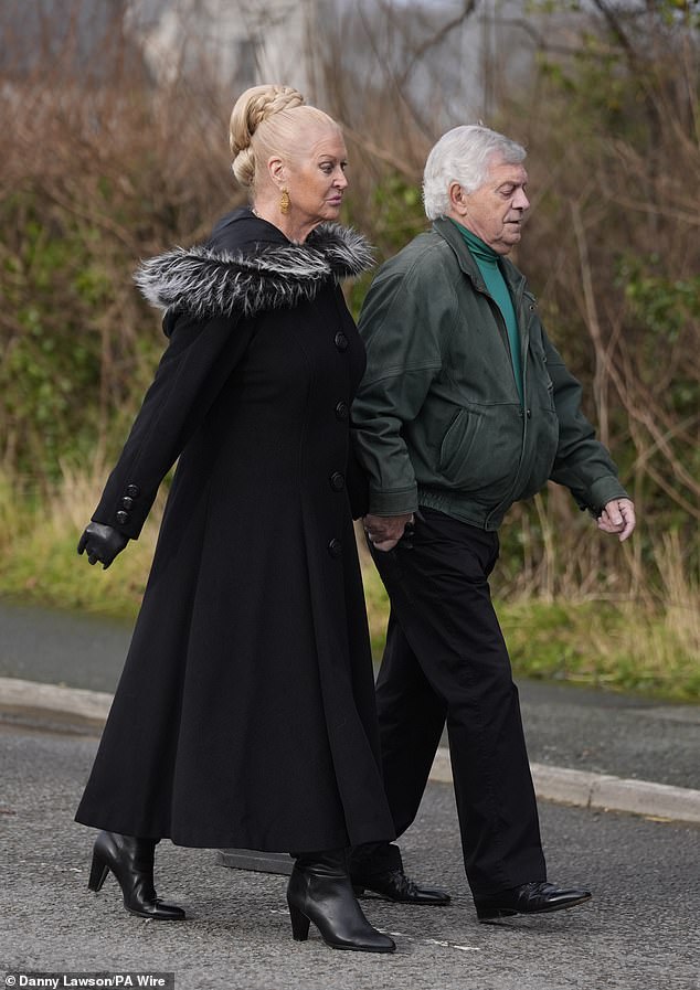 Kim was last seen publicly at the funeral of RuPaul's Drag Race star The Vivienne in Denbighshire, Wales, on January 27 alongside her husband Peter