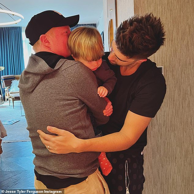 Back in 2021 Jesse opened up about navigating fatherhood as he joked he was raising Beckett 'gay until he decides to be straight'
