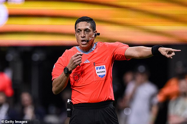 The angle has been dubbed referee cam, and saw official Jesus Valenzuela Saez wear a camera on the side of his head