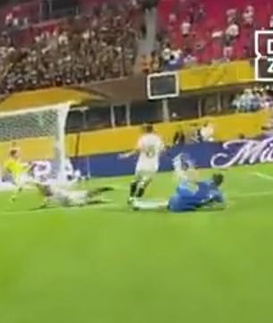 The Blues won 2-0 - with some of the game seen fro m a different angle