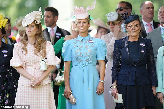 Princess Beatrice, Zara Tindall and Sarah Ferguson attend Royal Ascot 2025