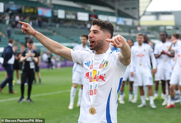 Solomon was on loan at Leeds United last season as they won the Championship league title
