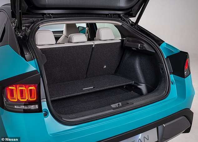 The boot is class-leading for a compact car with a multi-layered arrangement that fits 437 litres (which is 50 litres bigger than before)
