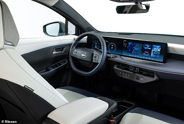 Nissan's also given the Leaf a flat floor and done away with a centre console to maximise the available space front and bac