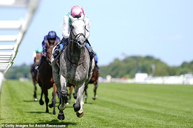 Field of Gold's stunning victory came eleven years after his father's win on the same track