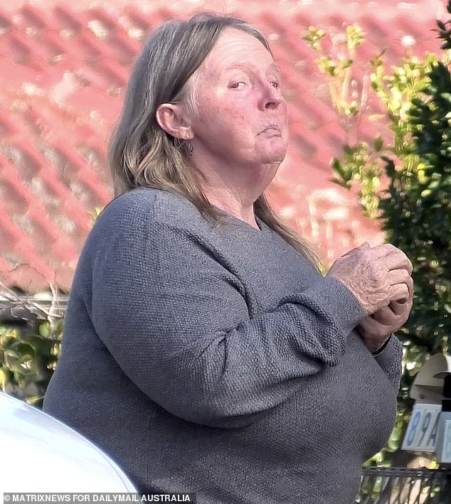 The shattered grandmother seemed unaware her granddaughter's body had been located almost two weeks ago