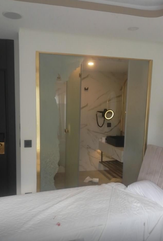The British mum has been held in Turkey for the last six weeks and hit with a £15,000 bill after smashing a hotel shower screen following a drunken night out to celebrate her boyfriend¿s new teeth