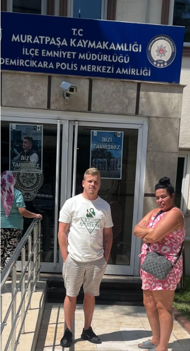 The pair were held in a police cell for several days, questioned without a lawyer, accused of resisting arrest because she refused to answer questions