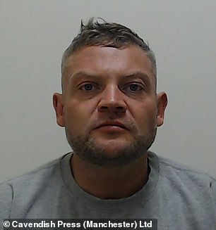 Pictured is Stephen Cleworth, one of the killers. He was was found guilty of manslaughter and jailed for 12 years