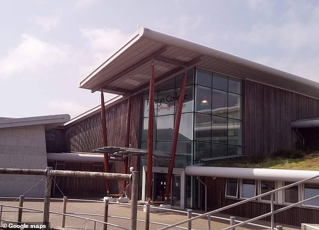 Penryn College. He is now standing trial at Truro Crown Court, accused of two counts of sexual activity with a child while in a position of trust ¿ charges he denies